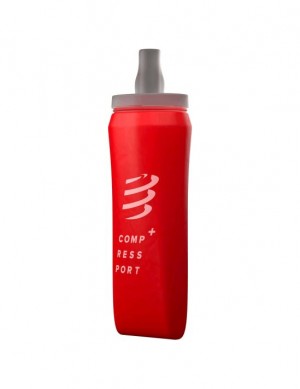 Compressport ErgoFlask 500mL Handheld Ženske Hydration Pack Crvene | 365-DXOHAZ