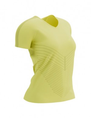 Compressport Performance SS Tshirt W Ženske Majice Zelene | 490-FVPBNU