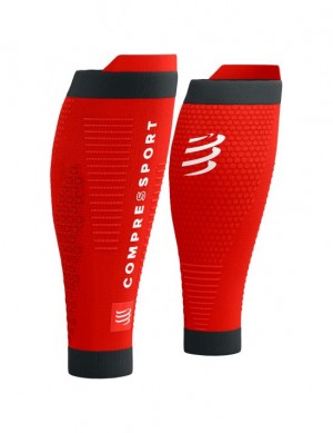 Compressport R2 3.0 Muške Compression Sleeves Crvene | 789-DGKTEO