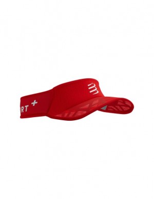 Compressport Spiderweb Ultralight Visor Unisex Pribor Crvene | 496-FNOUJV