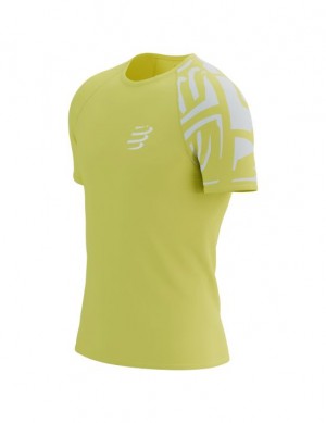 Compressport Training SS Tshirt M Muške Majice Za Trčanje Zelene | 106-MGQVAH