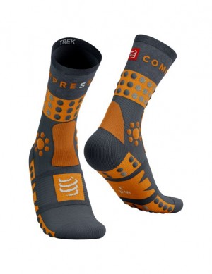 Compressport Trekking Socks Muške Hiking Socks Visebojne | 340-XCJMSY