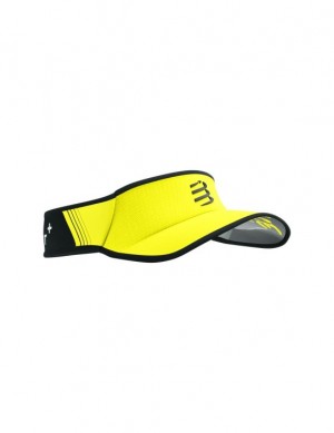 Compressport Visor Ultralight Muške Visors Žute Crne | 375-QJWFXP