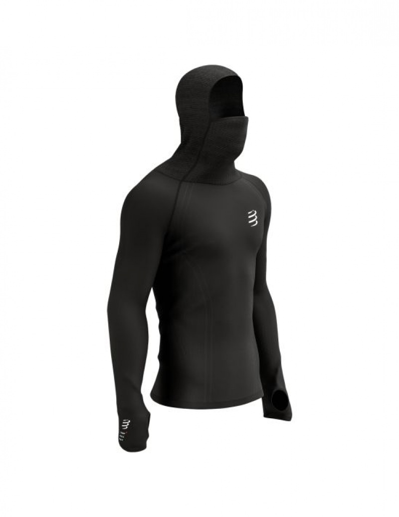 Compressport 3D Thermo Ultralight Racing Hoodie Unisex Majice Visebojne | 573-JMXABH