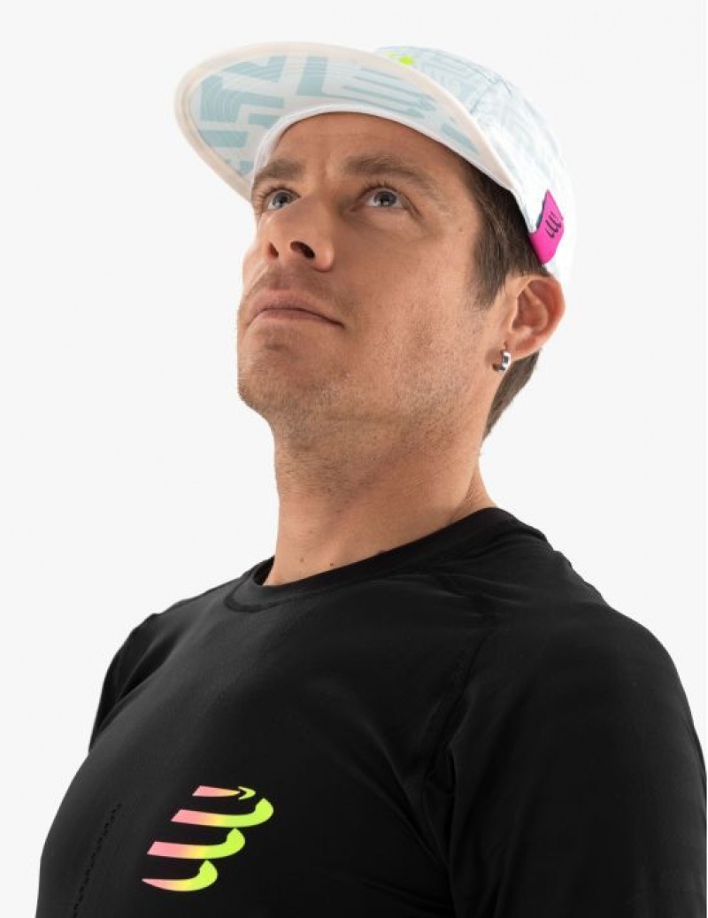 Compressport 5 Panel Light Cap Muške Kape Visebojne | 768-TSXRCJ