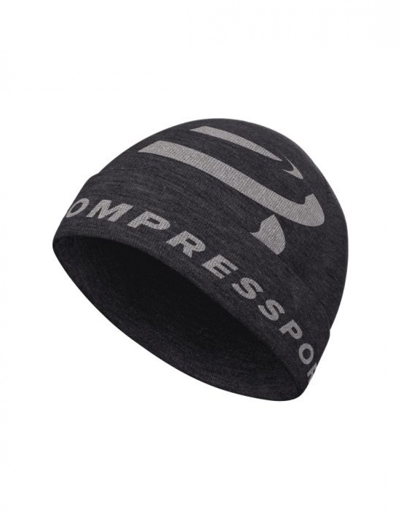 Compressport Casual Beanie Muške Pribor Crne | 873-PROGTS