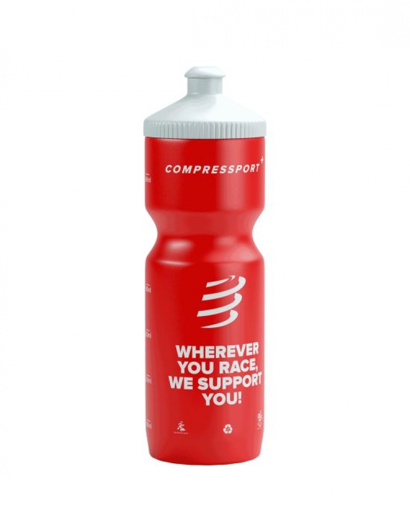 Compressport Cycling Bottle Muške Hydration Pack Crvene | 250-YCUXRT