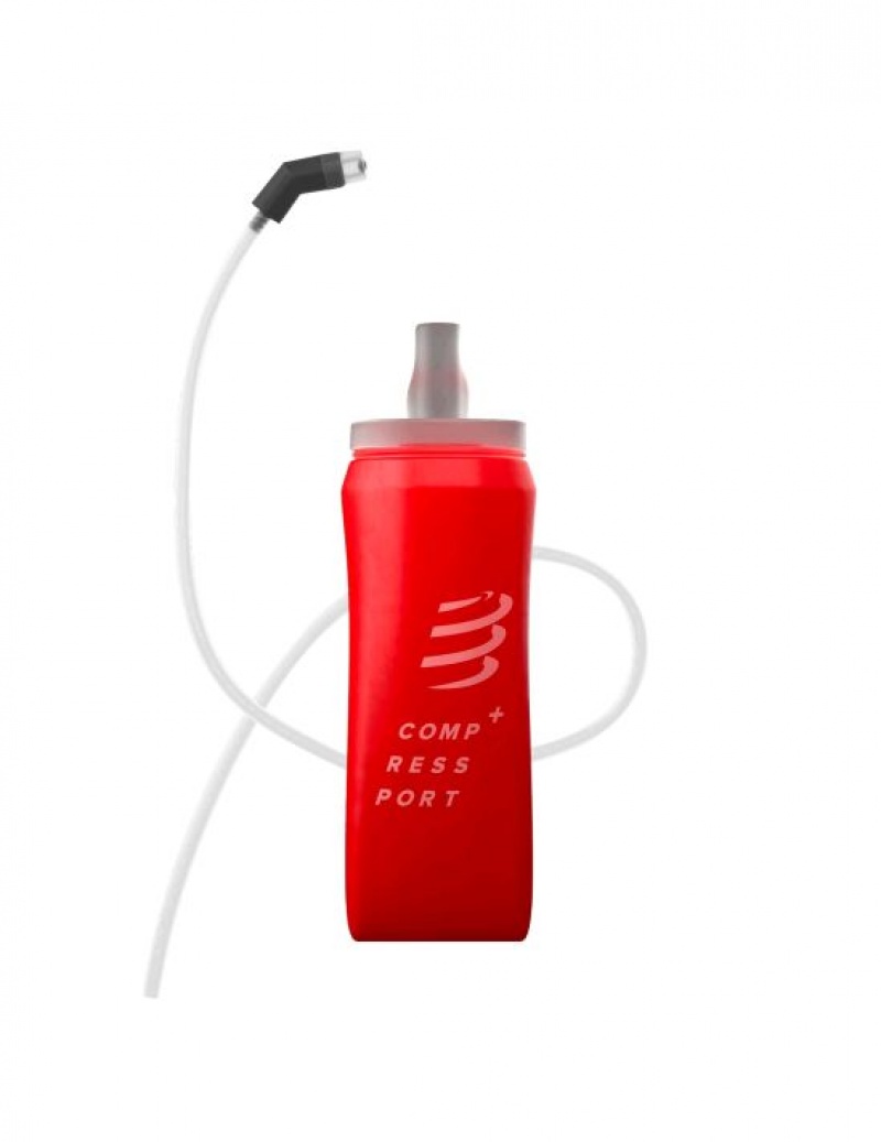 Compressport ErgoFlask 500mL + Tube Muške Hydration Pack Crvene | 708-VBSXKN