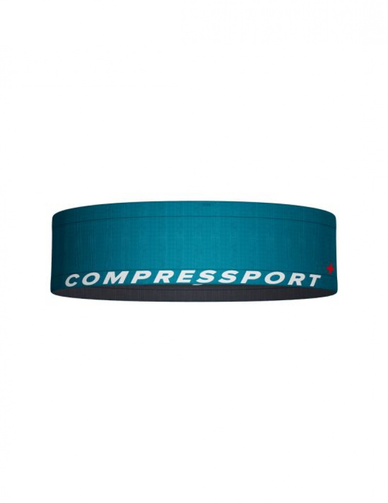 Compressport Free Belt Ženske Torbice Oko Struka Plave | 246-UOFBYR