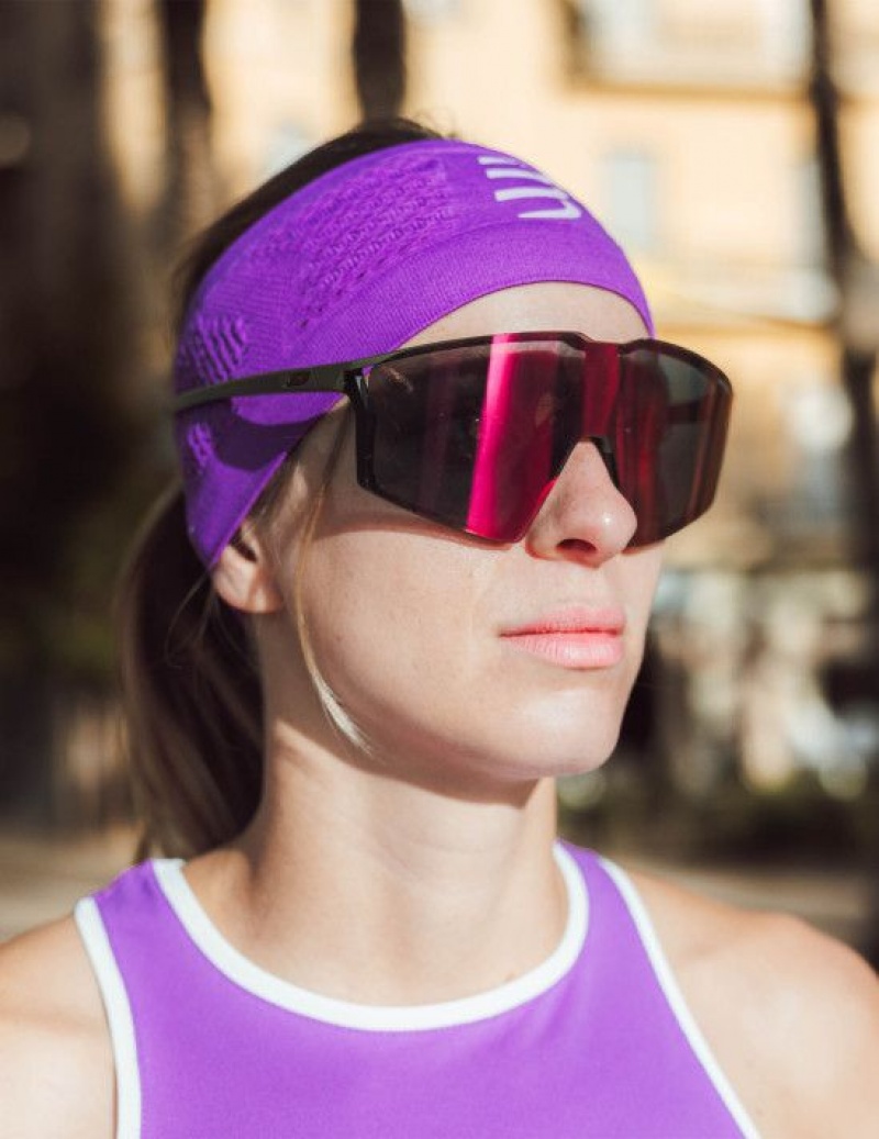 Compressport Headband On/Off Muške Pribor Ljubičaste | 648-UZYBGI