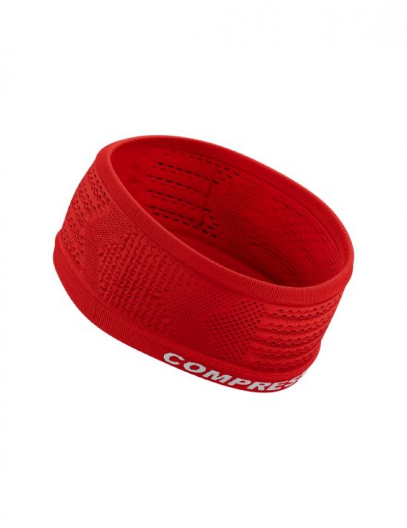 Compressport Headband On/Off Unisex Pribor Crvene | 962-LKTWRS