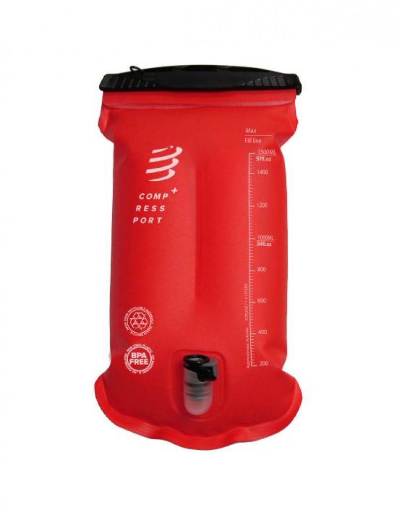 Compressport Hydration Bag Muške Hydration Pack Crvene | 843-QCEDFM