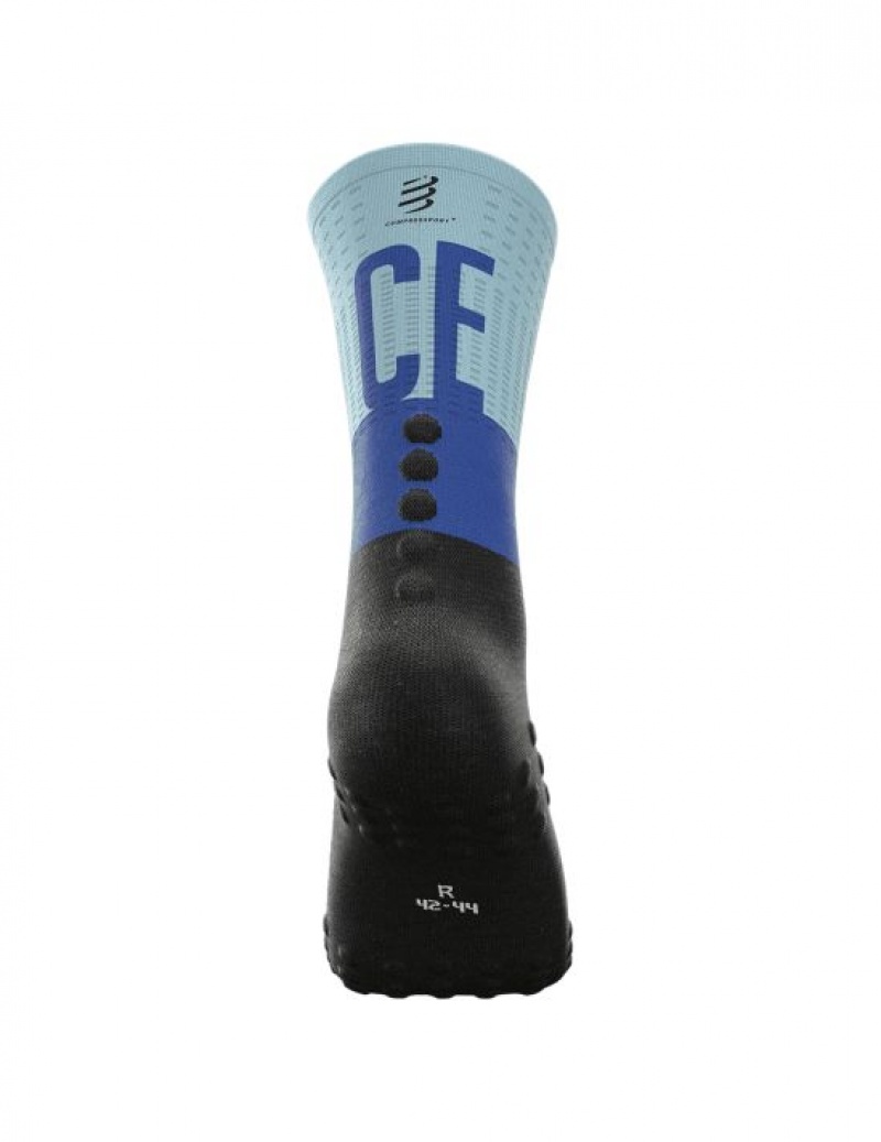 Compressport Mid Compression Socks Muške Čarape Za Trčanje Visebojne | 498-ZUWCBM