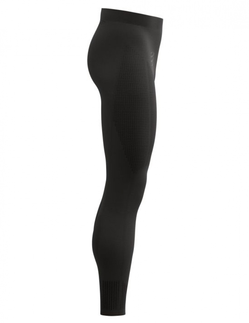 Compressport On/Off Tights M Muške Tajice Crne | 954-BILMWV