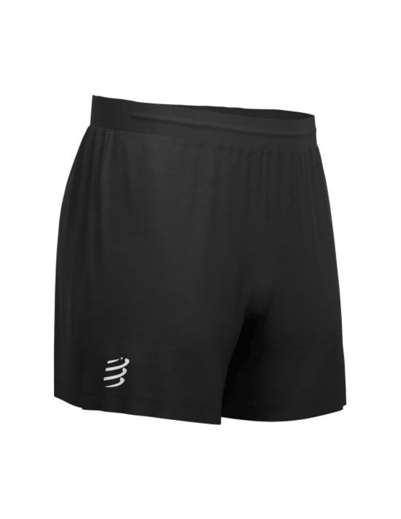 Compressport Performance Short Muške Kratke Hlače Crne | 739-AZBRUL