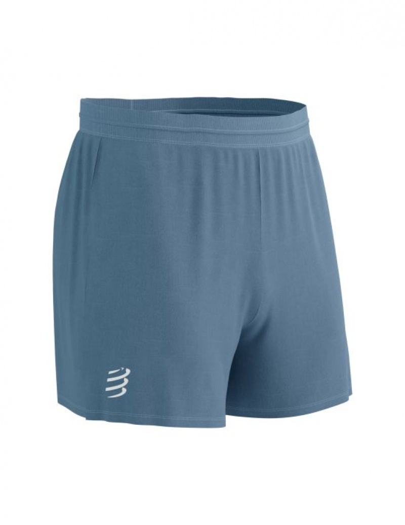 Compressport Performance Short Muške Kratke Hlače Plave | 187-DIMZYO