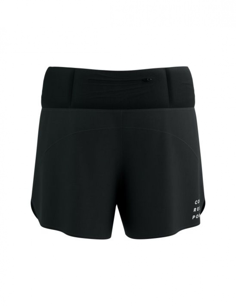 Compressport Performance Short W Unisex Kratke Hlače Crne | 306-LYAUGF