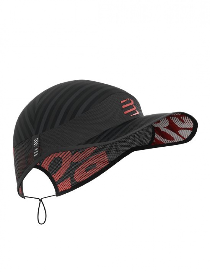 Compressport Pro Racing Cap Muške Kape Crne | 038-KPZTEN