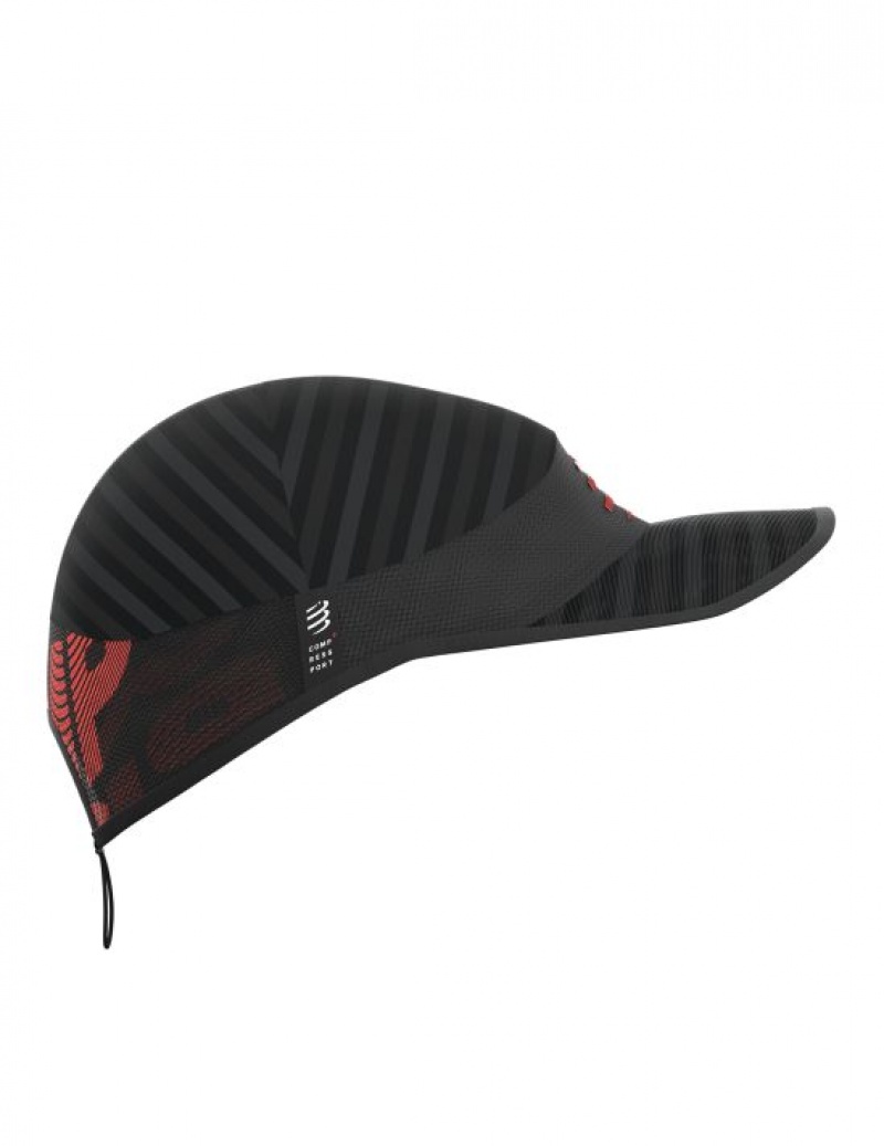 Compressport Pro Racing Cap Muške Kape Crne | 038-KPZTEN