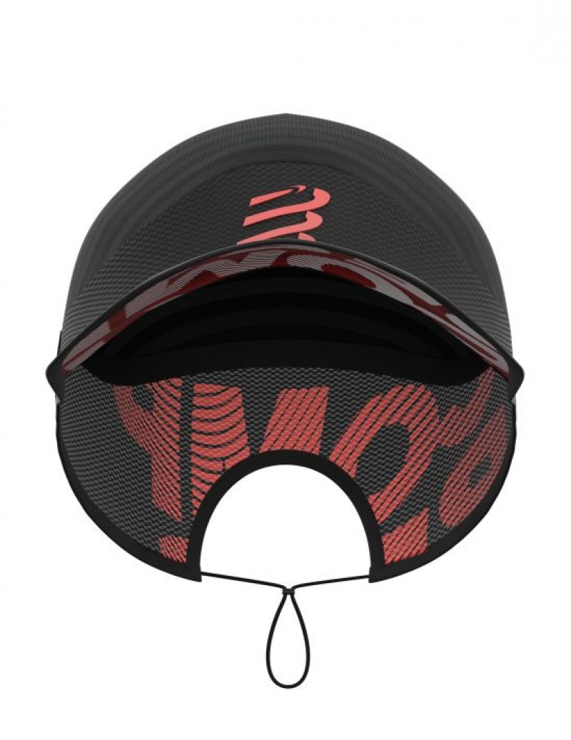 Compressport Pro Racing Cap Muške Kape Crne | 038-KPZTEN