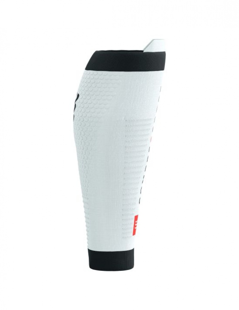 Compressport R2 3.0 Ženske Compression Sleeves Bijele | 603-VBZHKJ