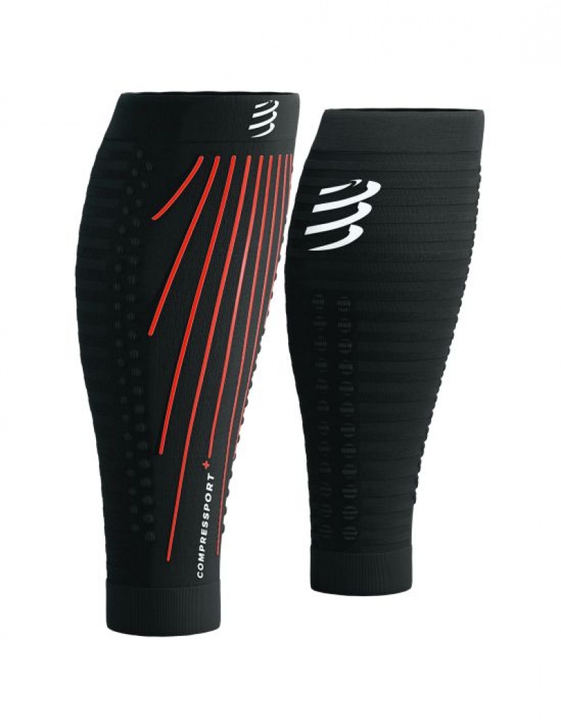 Compressport R2 AERO Ženske Compression Sleeves Crne | 196-LYHXDZ