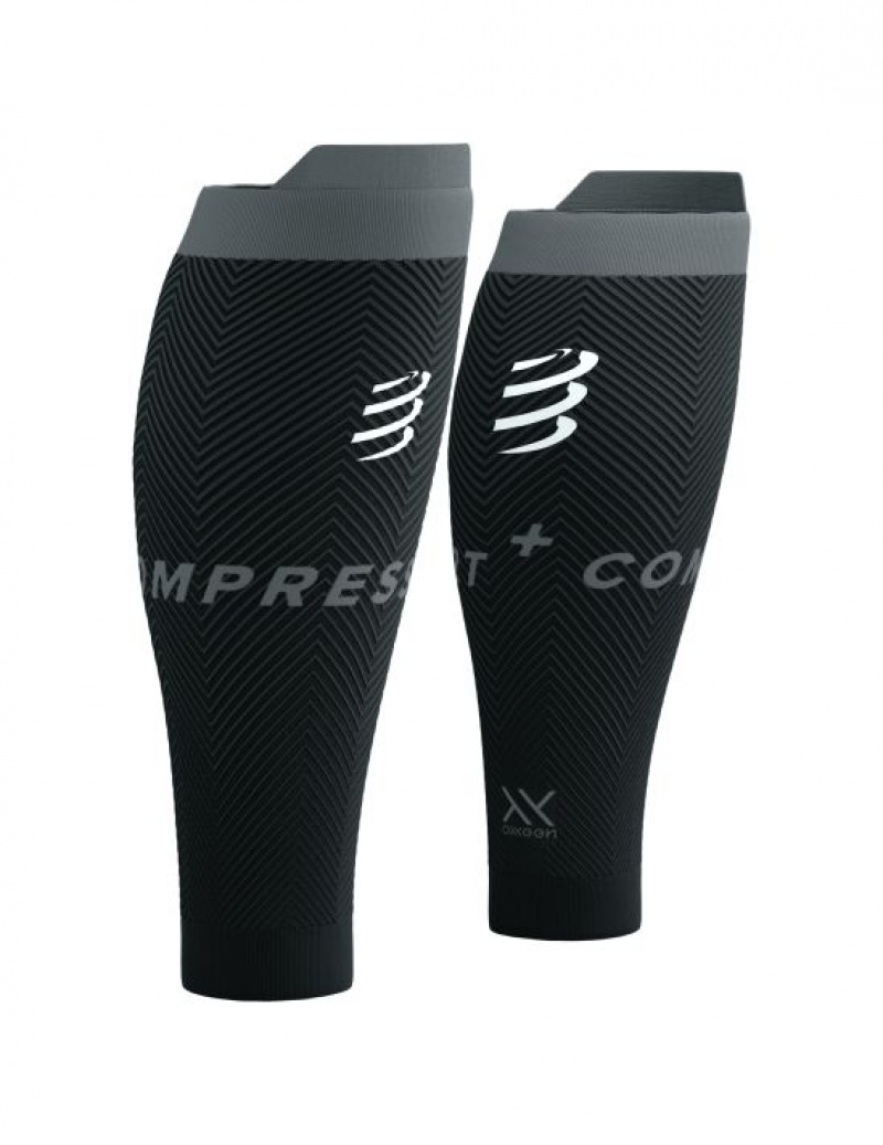 Compressport R2 Oxygen Muške Compression Sleeves Crne | 561-WSBCIU