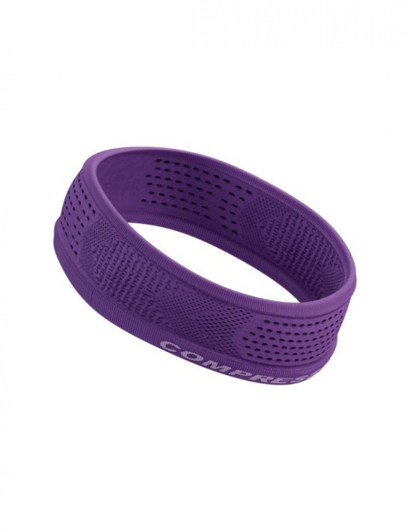 Compressport Thin Headband On/Off Muške Pribor Ljubičaste | 630-TNDWXC