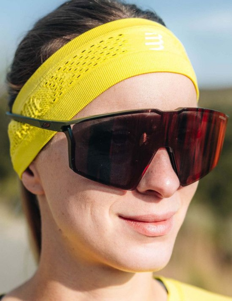 Compressport Thin Headband On/Off Muške Traka Za Glavu Zelene | 437-VLBPKY