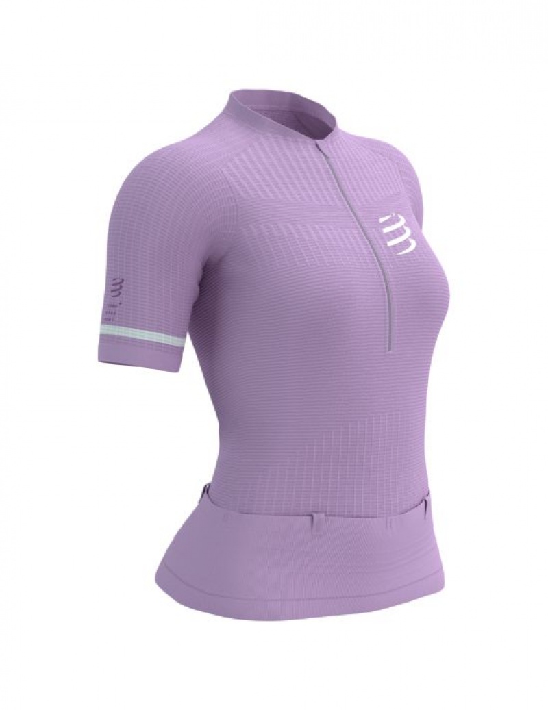 Compressport Trail Postural SS Top W Unisex Majice Visebojne | 246-YACLRX