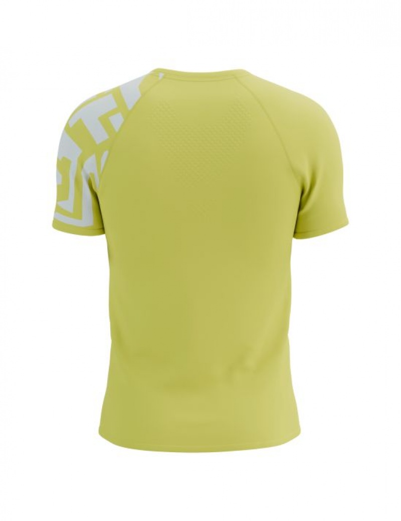 Compressport Training SS Tshirt M Muške Majice Zelene | 768-WCNSKG