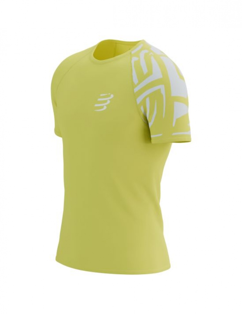 Compressport Training SS Tshirt M Muške Majice Zelene | 768-WCNSKG