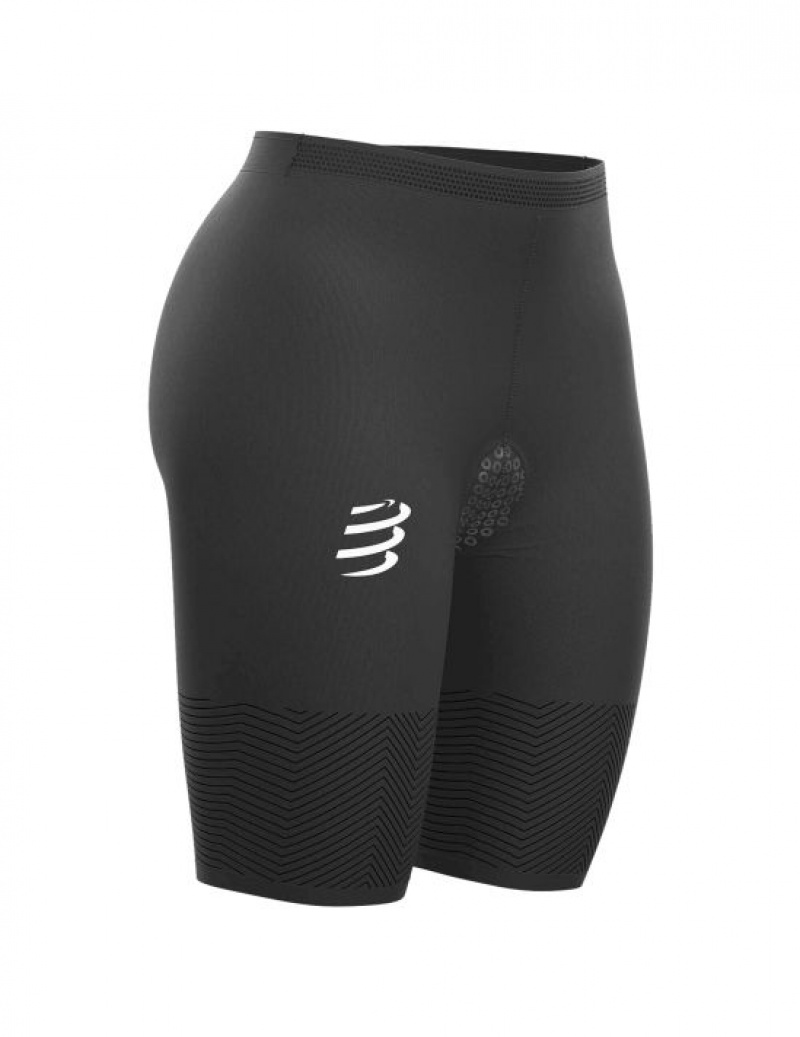 Compressport Tri Under Control Short W Unisex Kratke Hlače Crne | 520-VJOGIS