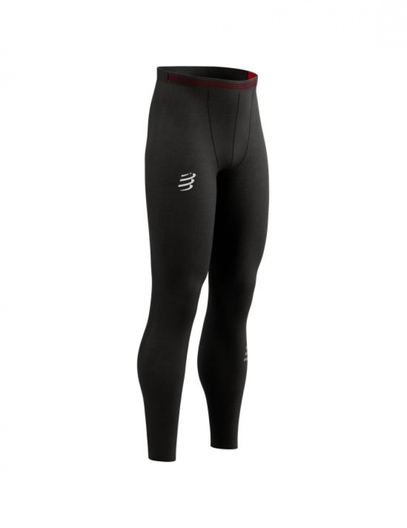 Compressport Under Control Full Tight M Muške Tajice Crne | 261-FPSIAE