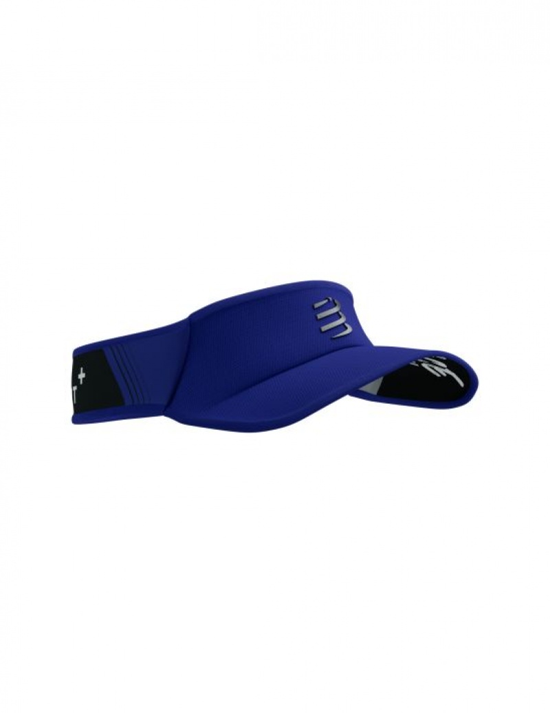 Compressport Visor Ultralight Muške Visors Plave Crne | 590-QOZAKN